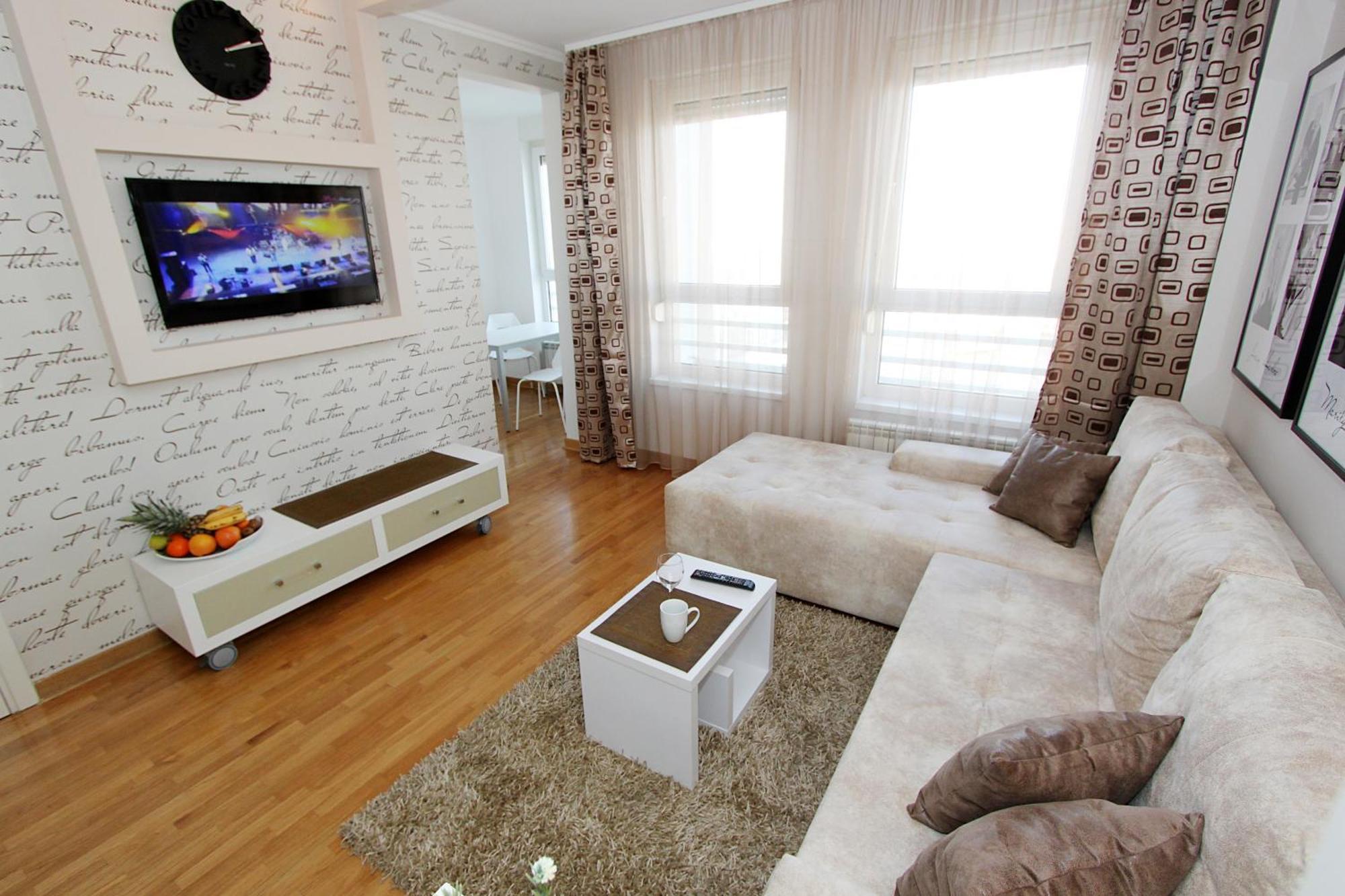 New Belgrade Apartments, Parking 5 Eur Per Day 객실 사진